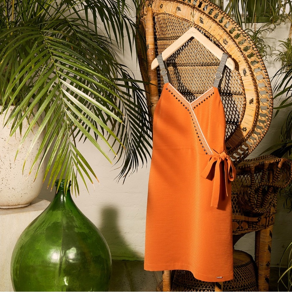Ted Baker Orange Mini Dress